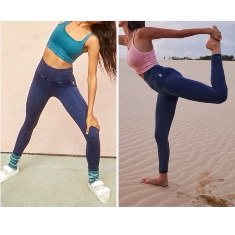 FP Movement by Free People Blue Leggings